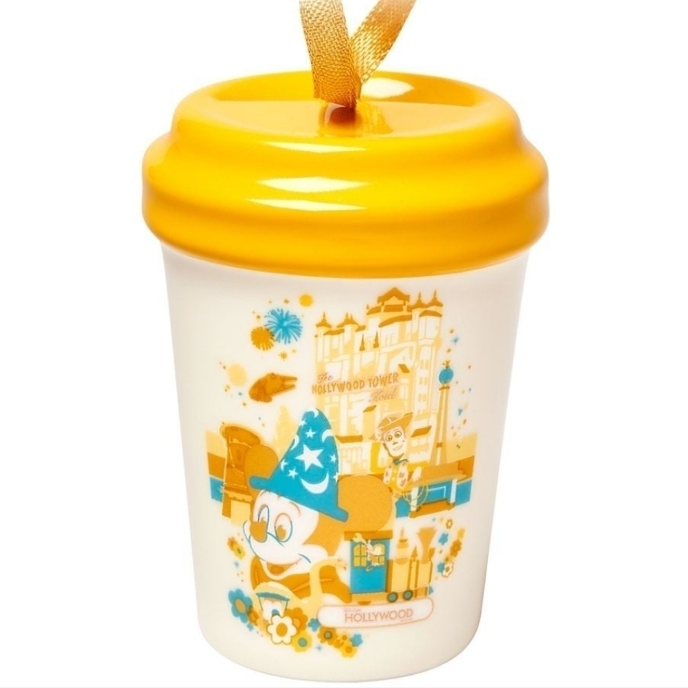 Starbucks Disney Hollywood Studios Ceramic Ornament 50th Anniversary